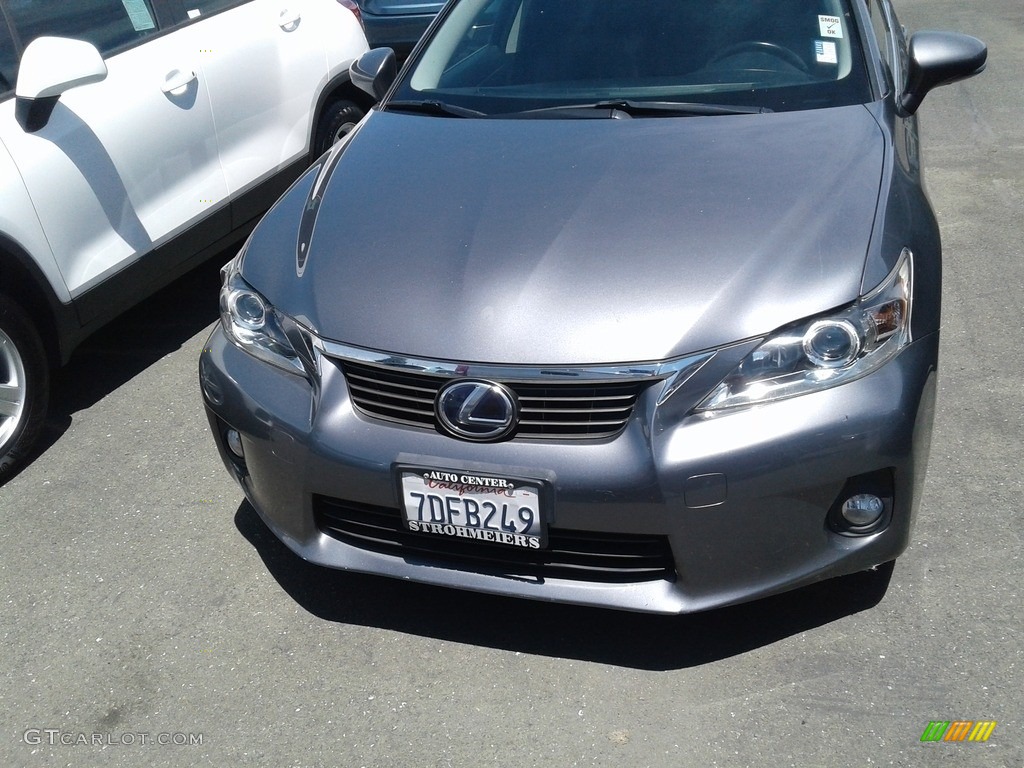 2013 CT 200h Hybrid - Nebula Gray Pearl / Black photo #3
