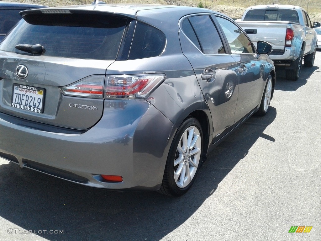 2013 CT 200h Hybrid - Nebula Gray Pearl / Black photo #4