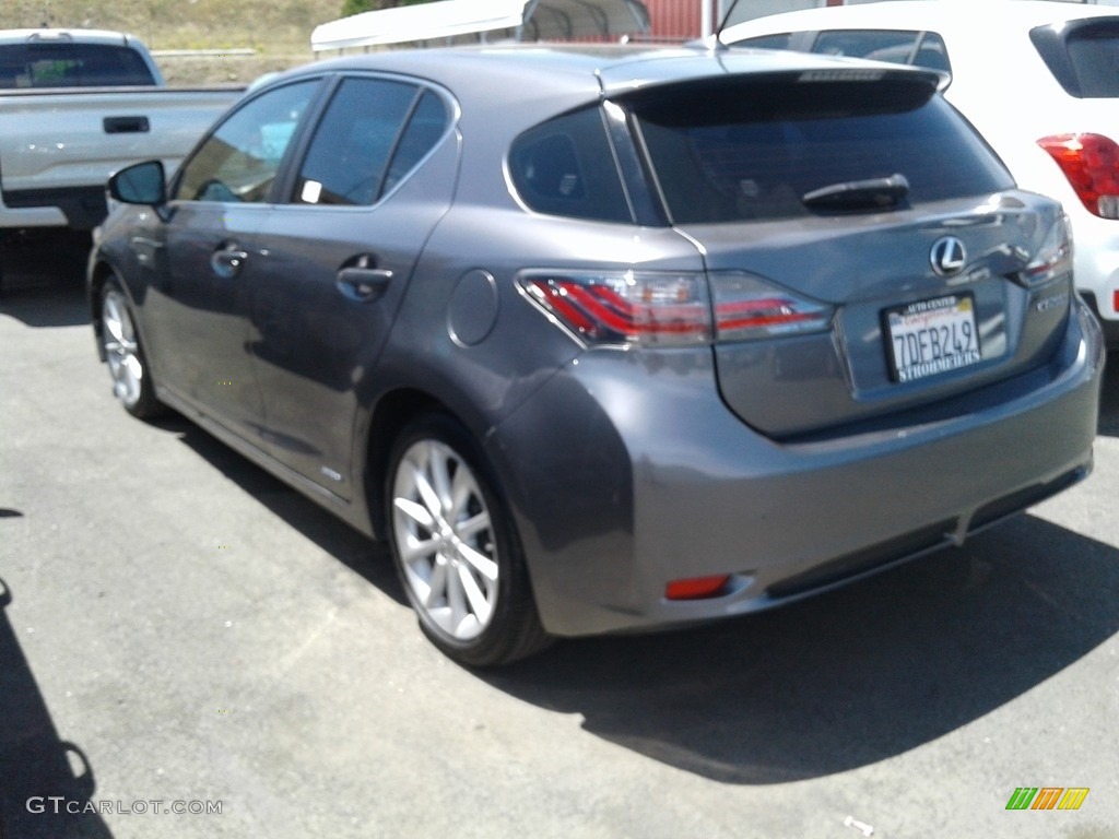 2013 CT 200h Hybrid - Nebula Gray Pearl / Black photo #6