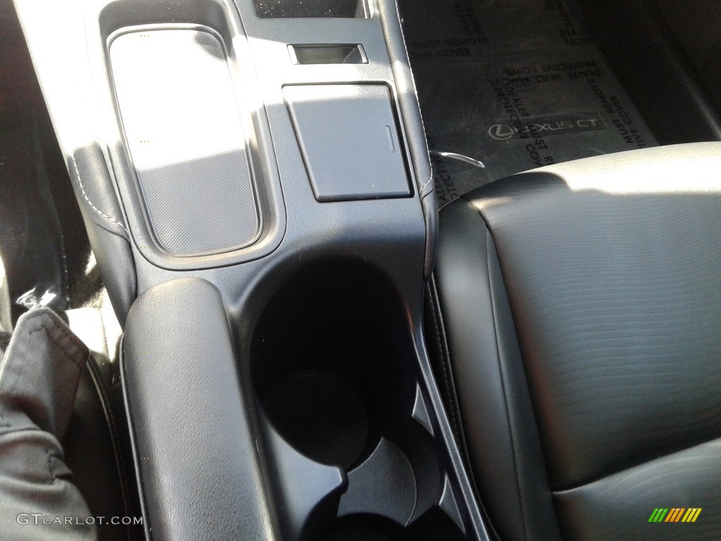 2013 CT 200h Hybrid - Nebula Gray Pearl / Black photo #13