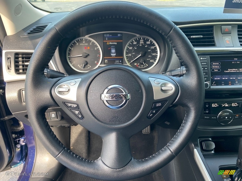 2019 Sentra S - Deep Blue Pearl / Charcoal photo #12