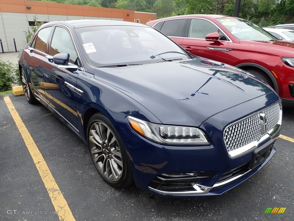 2018 Continental Black Label AWD - Rhapsody Blue / Rhapsody Blue Theme photo #5