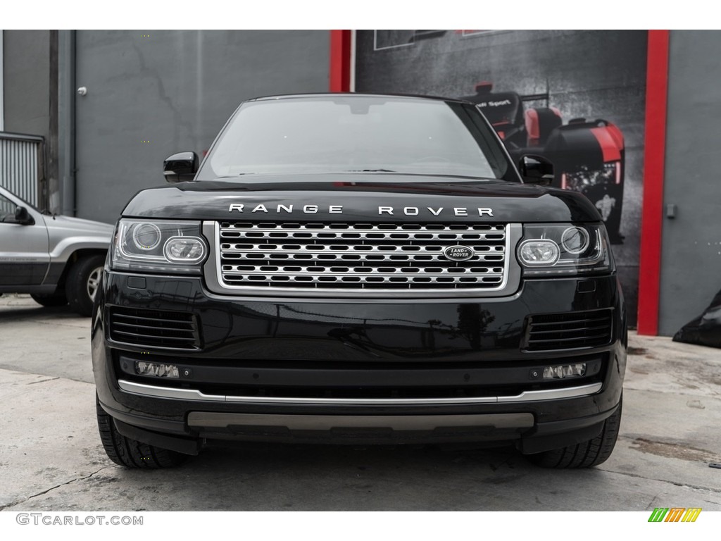 2013 Range Rover Supercharged LR V8 - Barolo Black Metallic / Ebony photo #7