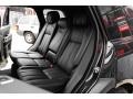2013 Land Rover Range Rover Ebony Interior Rear Seat Photo