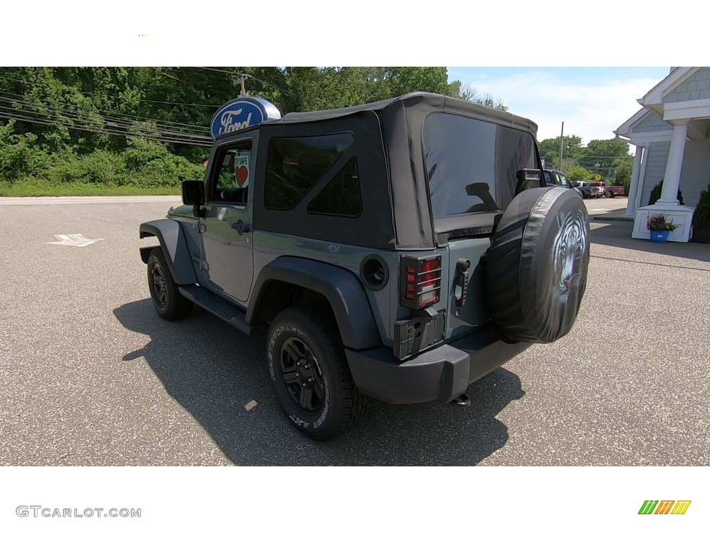 2015 Wrangler Sport 4x4 - Anvil / Black photo #5