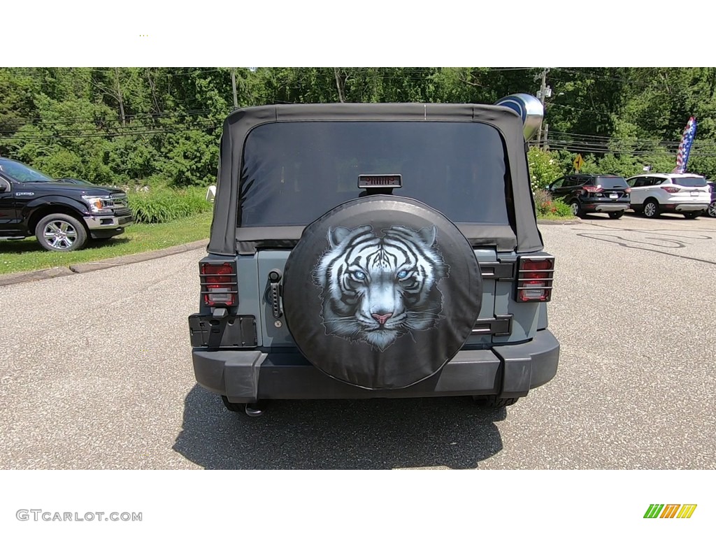 2015 Wrangler Sport 4x4 - Anvil / Black photo #6