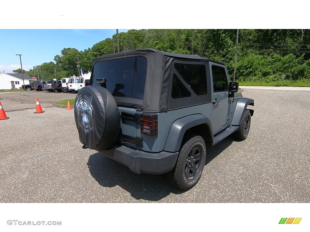 2015 Wrangler Sport 4x4 - Anvil / Black photo #7