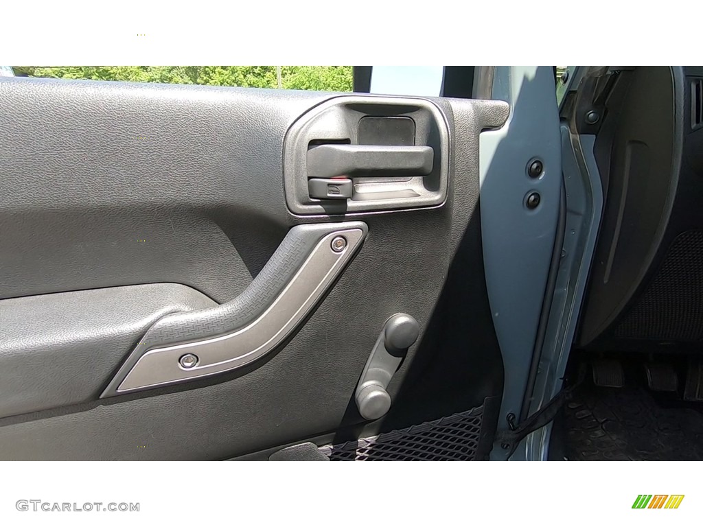 2015 Wrangler Sport 4x4 - Anvil / Black photo #11