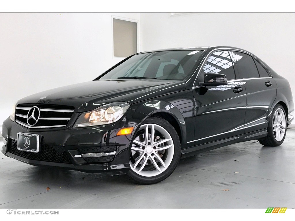 Black 2014 Mercedes-Benz C 250 Sport Exterior Photo #138262229
