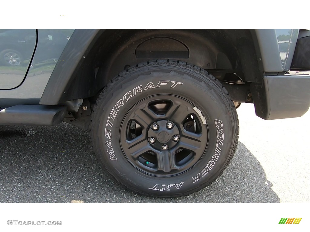 2015 Wrangler Sport 4x4 - Anvil / Black photo #17