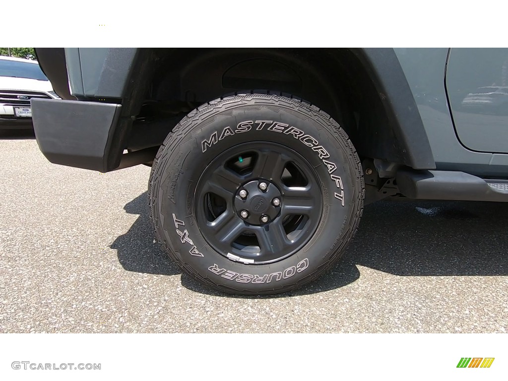 2015 Wrangler Sport 4x4 - Anvil / Black photo #19