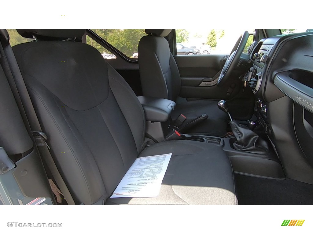 2015 Wrangler Sport 4x4 - Anvil / Black photo #20