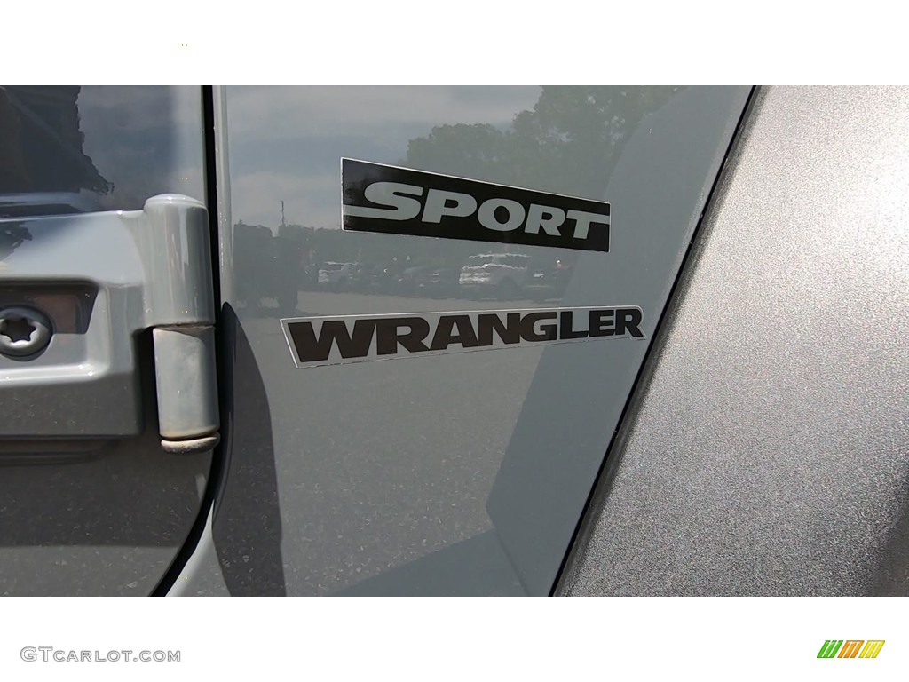 2015 Wrangler Sport 4x4 - Anvil / Black photo #21