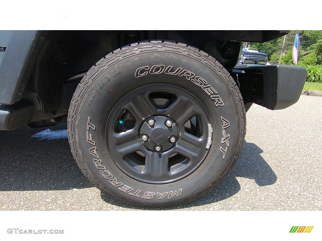 2015 Wrangler Sport 4x4 - Anvil / Black photo #22
