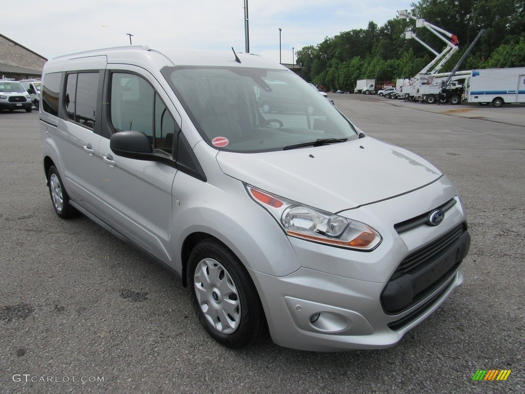 Silver 2017 Ford Transit Connect XLT Van Exterior Photo #138264212