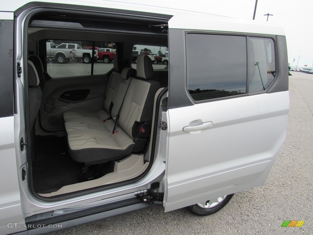 Medium Stone Interior 2017 Ford Transit Connect XLT Van Photo #138264254