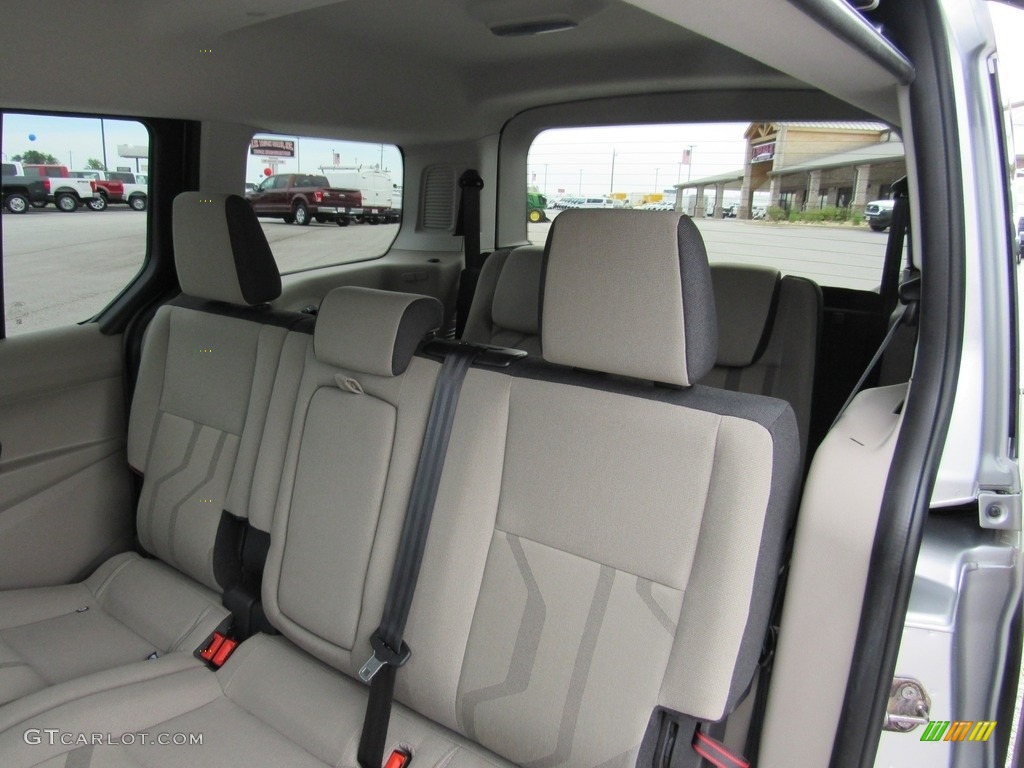 Medium Stone Interior 2017 Ford Transit Connect XLT Van Photo #138264299