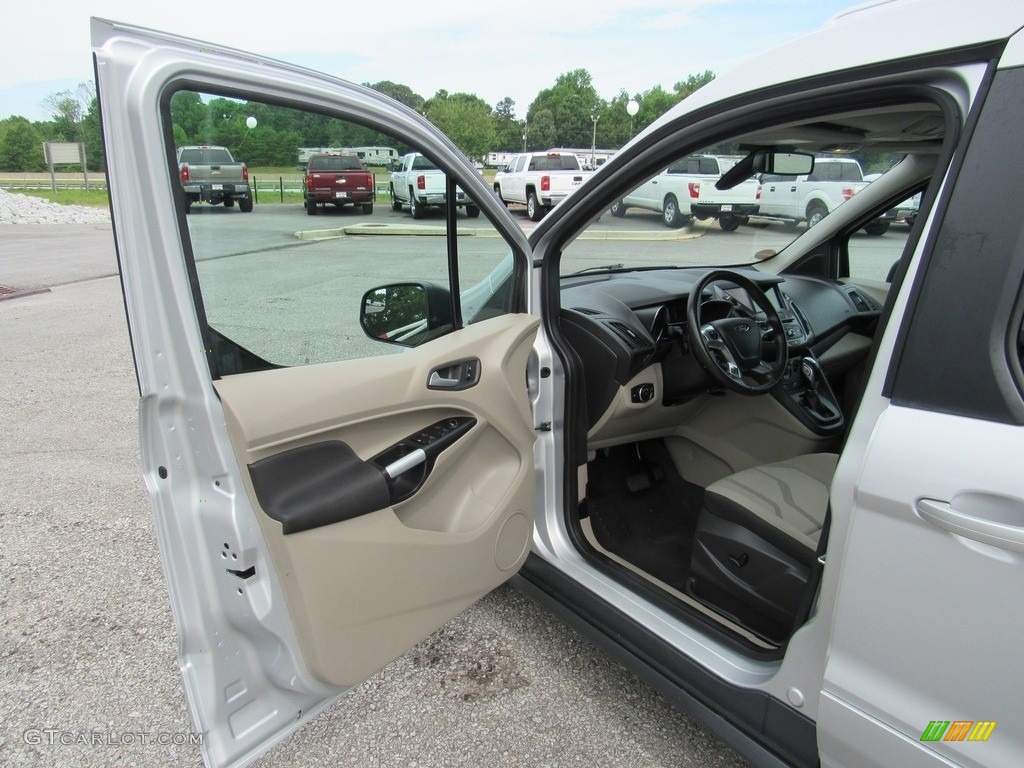 2017 Ford Transit Connect XLT Van Medium Stone Door Panel Photo #138264635