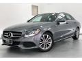 Selenite Grey Metallic 2018 Mercedes-Benz C 300 Sedan Exterior