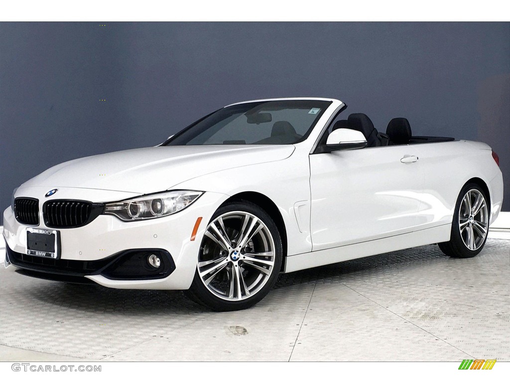 2017 4 Series 430i Convertible - Alpine White / Black photo #12