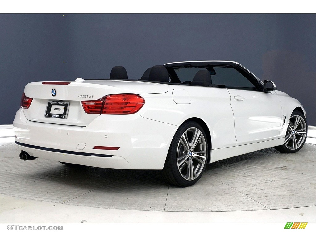 Alpine White 2017 BMW 4 Series 430i Convertible Exterior Photo #138264875