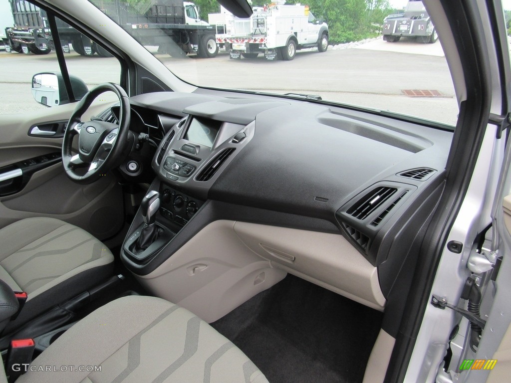 2017 Ford Transit Connect XLT Van Medium Stone Dashboard Photo #138265015