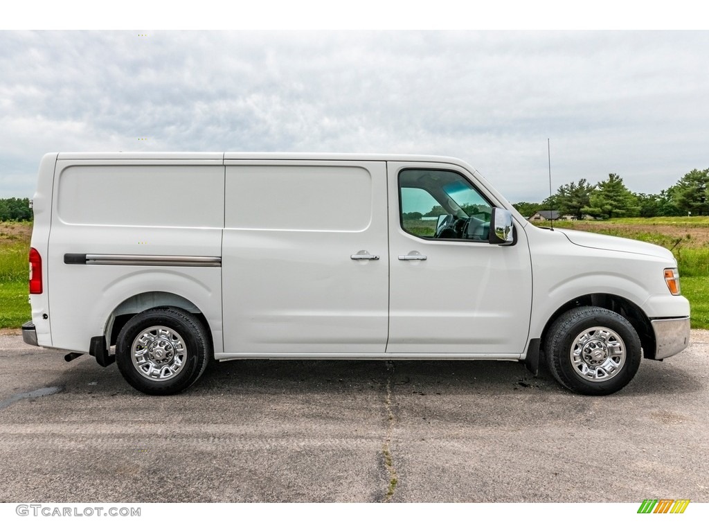 Glacier White 2016 Nissan NV 2500 HD S Cargo Exterior Photo #138265022