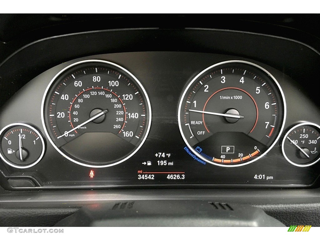 2017 BMW 4 Series 430i Convertible Gauges Photo #138265028