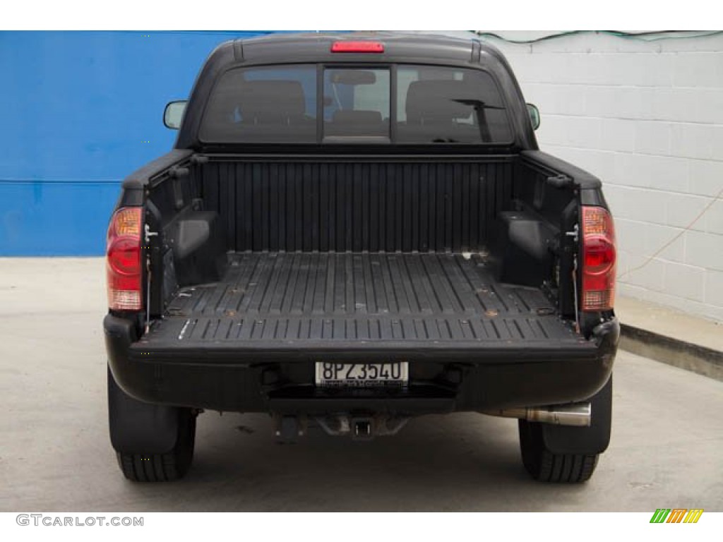 2008 Tacoma V6 PreRunner TRD Sport Double Cab - Black Sand Pearl / Graphite Gray photo #10