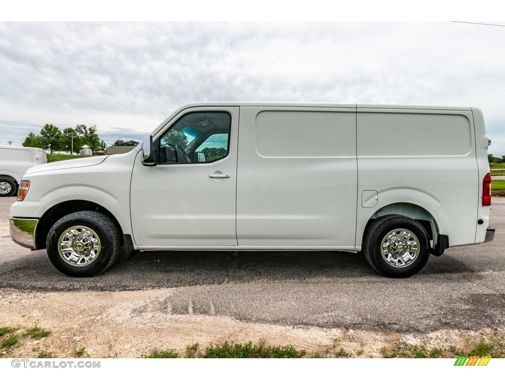 Glacier White 2016 Nissan NV 2500 HD S Cargo Exterior Photo #138265103