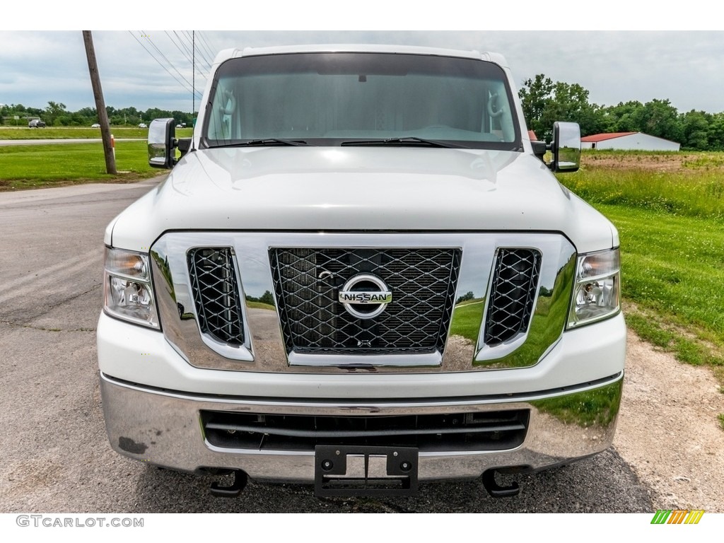 Glacier White 2016 Nissan NV 2500 HD S Cargo Exterior Photo #138265142
