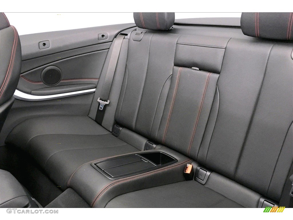 Black Interior 2017 BMW 4 Series 430i Convertible Photo #138265223