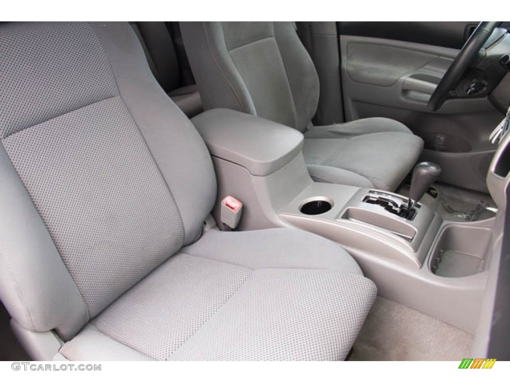 2008 Tacoma V6 PreRunner TRD Sport Double Cab - Black Sand Pearl / Graphite Gray photo #21
