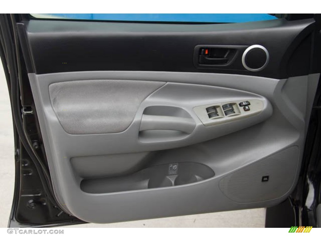2008 Tacoma V6 PreRunner TRD Sport Double Cab - Black Sand Pearl / Graphite Gray photo #23