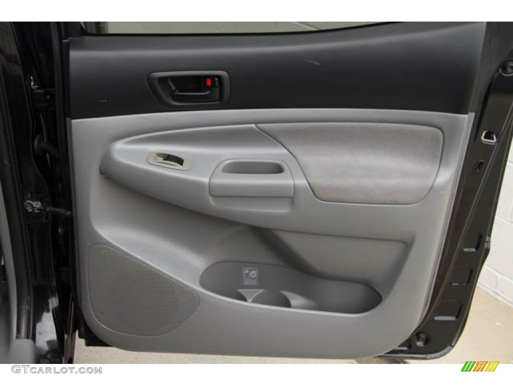 2008 Tacoma V6 PreRunner TRD Sport Double Cab - Black Sand Pearl / Graphite Gray photo #26