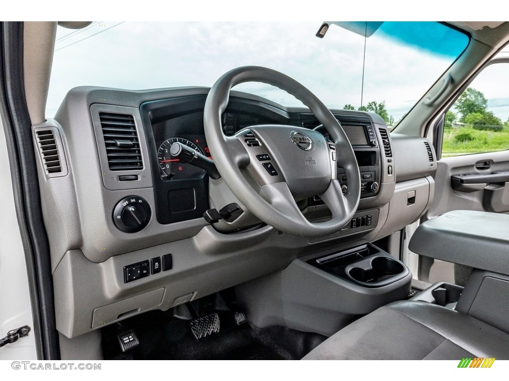 2016 Nissan NV 2500 HD S Cargo Gray Dashboard Photo #138265361