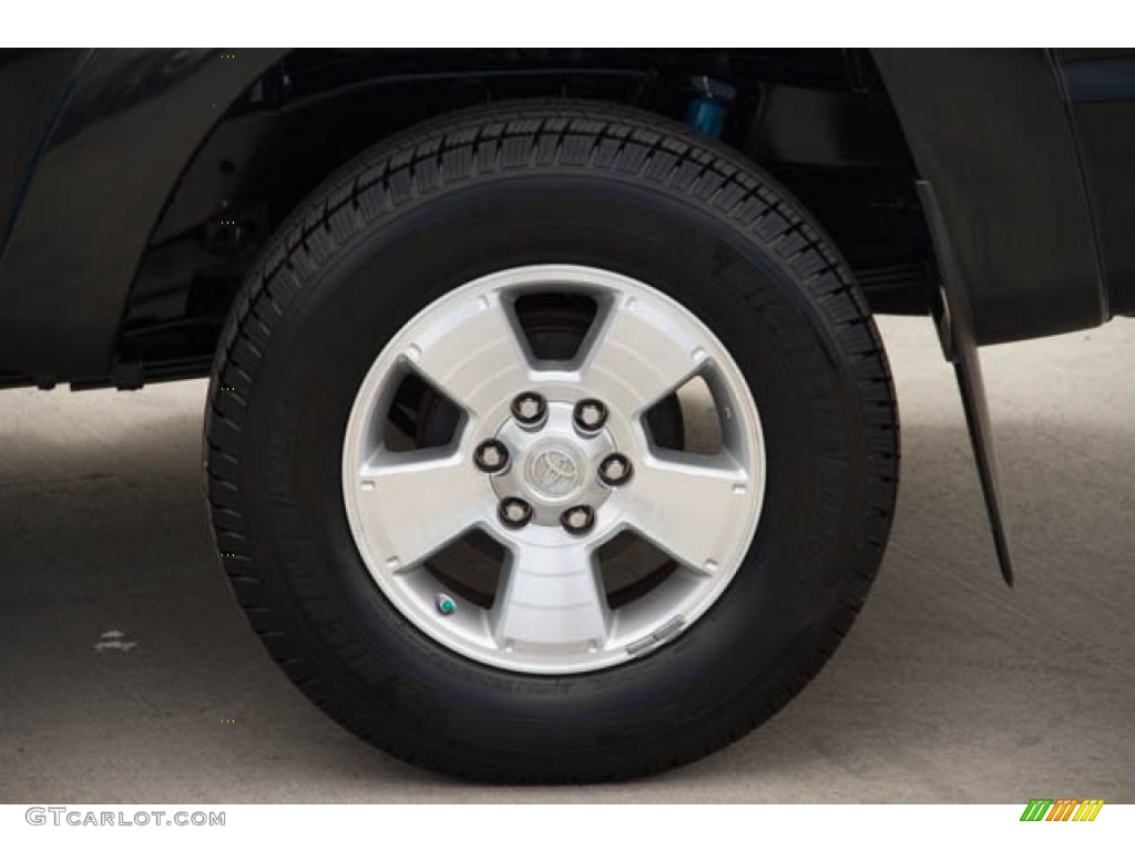 2008 Tacoma V6 PreRunner TRD Sport Double Cab - Black Sand Pearl / Graphite Gray photo #31