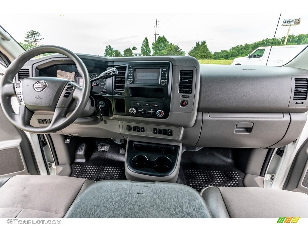 2016 Nissan NV 2500 HD S Cargo Gray Dashboard Photo #138265606