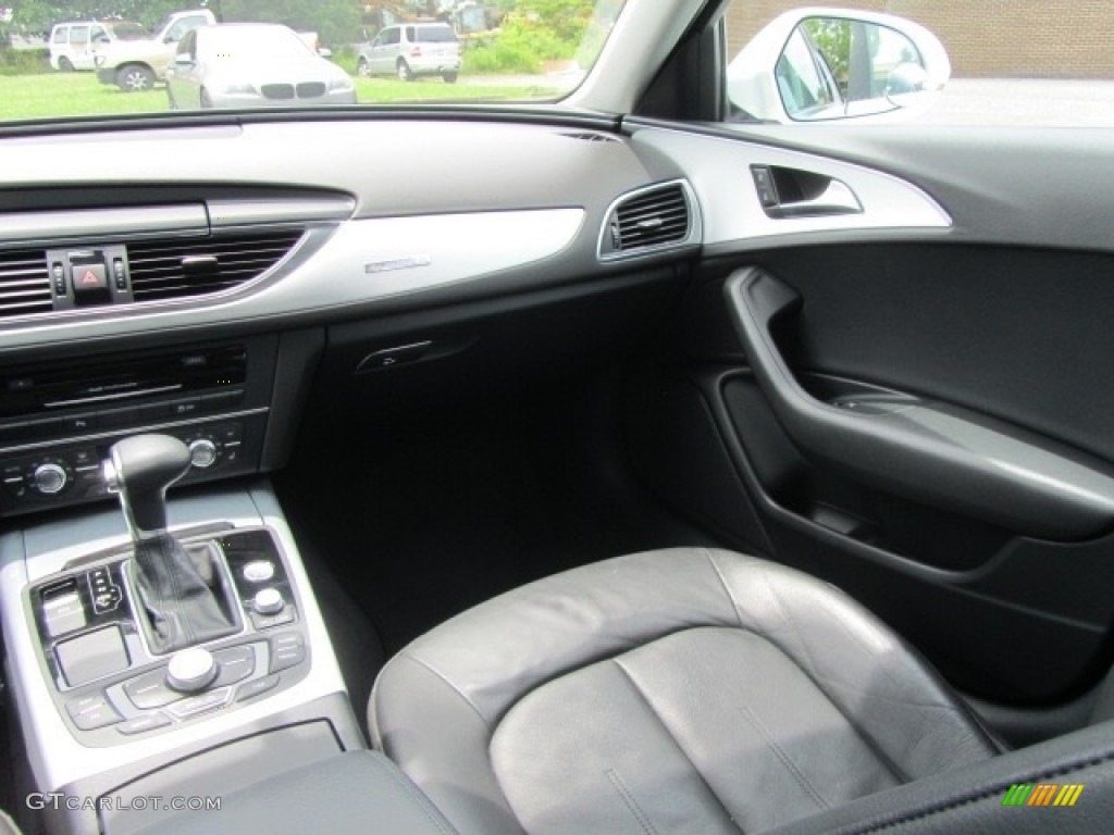 2012 A6 3.0T quattro Sedan - Ibis White / Black photo #14