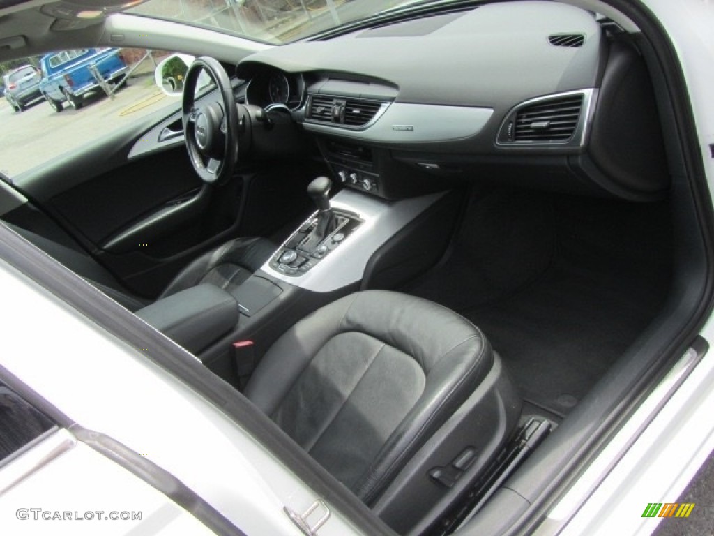 2012 A6 3.0T quattro Sedan - Ibis White / Black photo #21