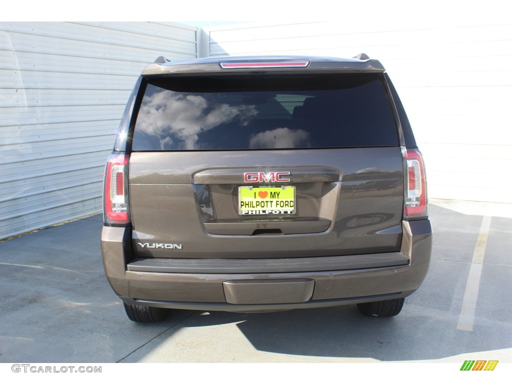 2019 Yukon SLT - Smokey Quartz Metallic / Jet Black photo #7