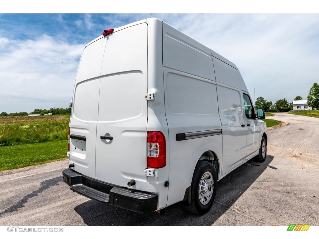 Glacier White 2015 Nissan NV 2500 HD S Cargo Exterior Photo #138266786