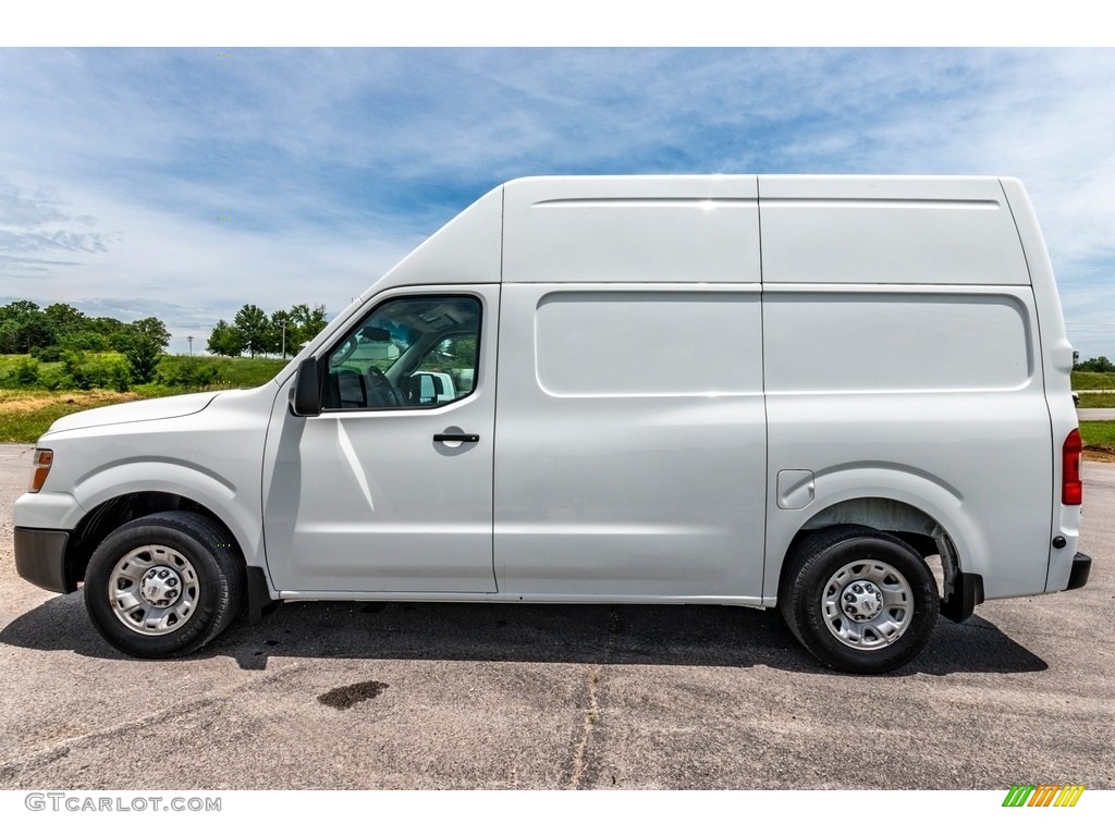 Glacier White 2015 Nissan NV 2500 HD S Cargo Exterior Photo #138266834