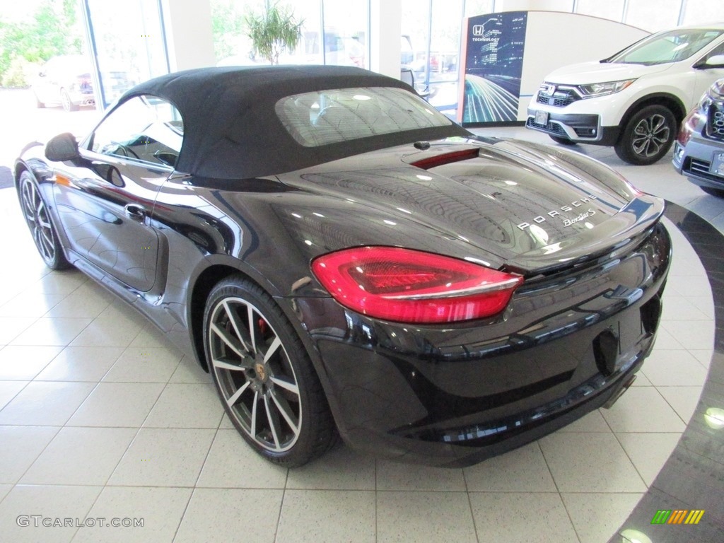 2014 Boxster S - Basalt Black Metallic / Black photo #39