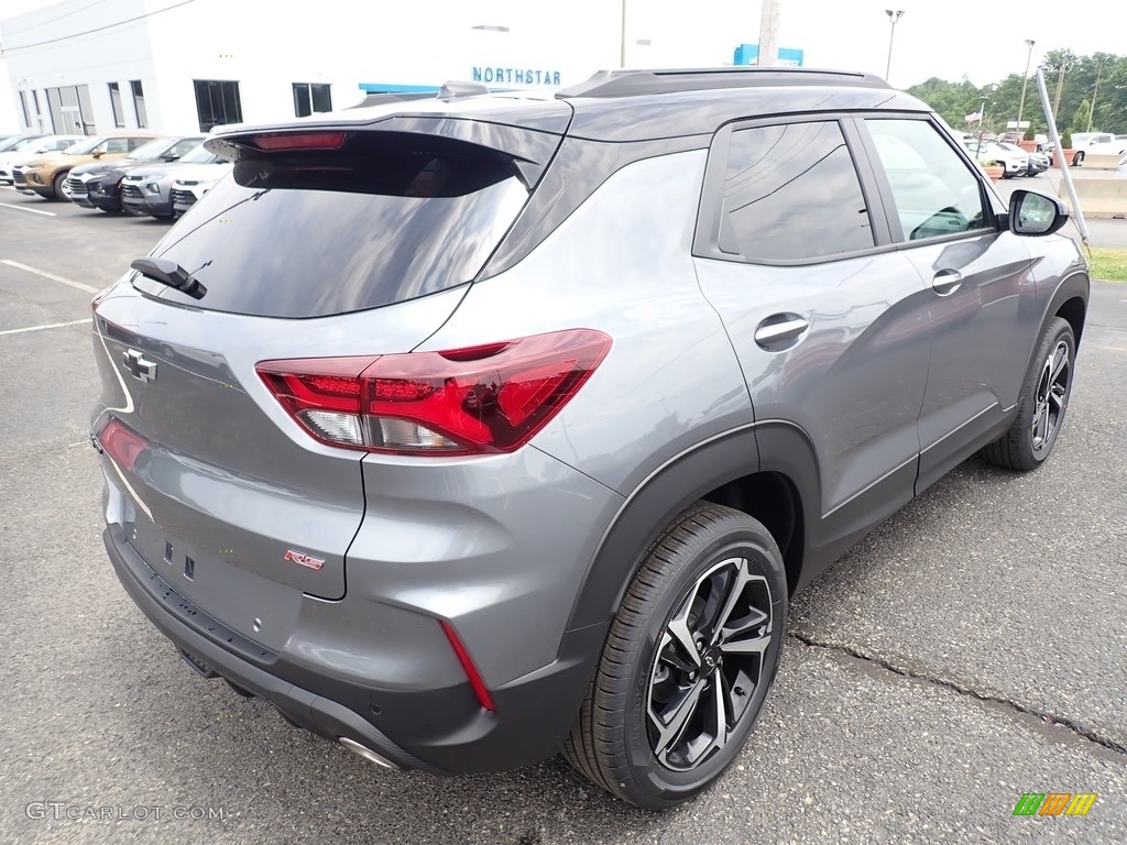 Satin Steel Metallic 2021 Chevrolet Trailblazer RS AWD Exterior Photo #138268578