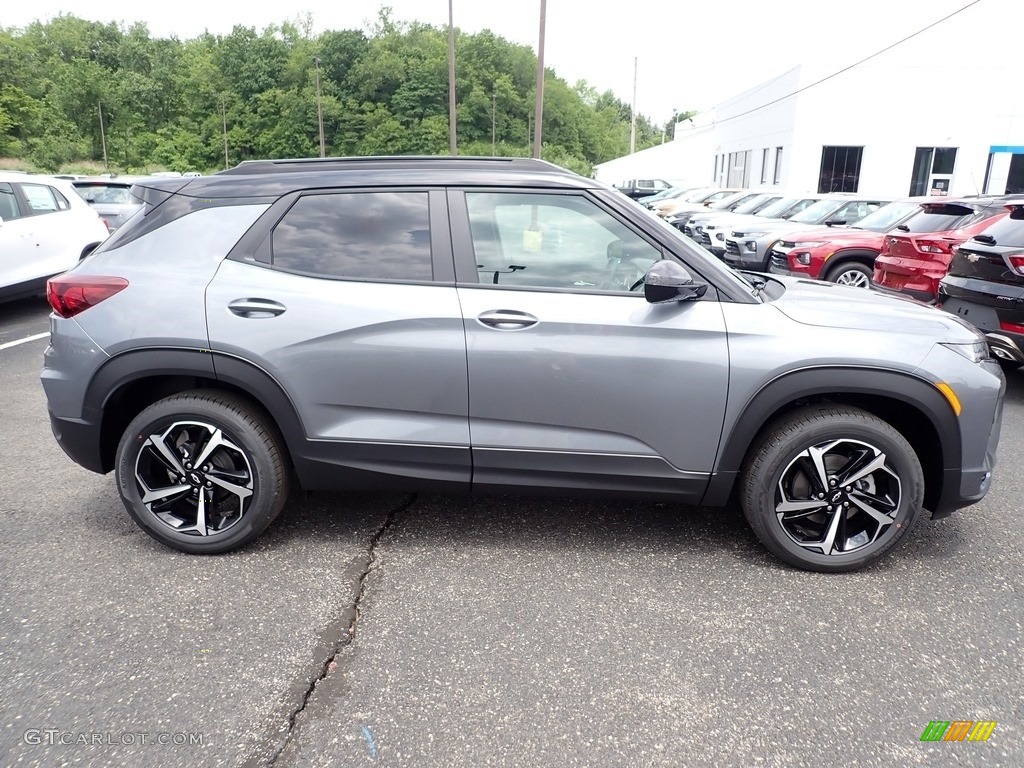 Satin Steel Metallic 2021 Chevrolet TrailBlazer RS AWD Exterior Photo #138268614