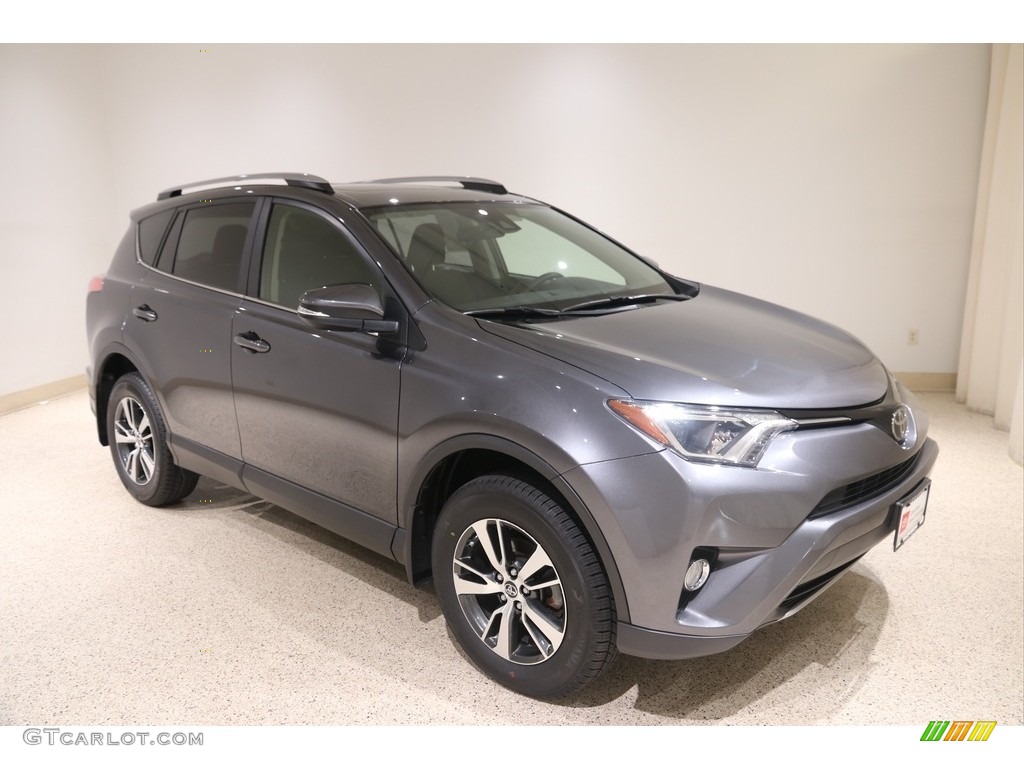 2017 Gray Metallic Toyota RAV4 XLE 138268424 Photo 16 Car Color