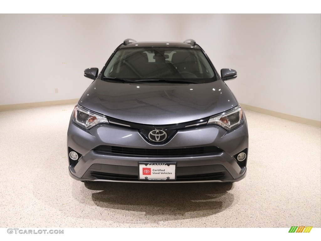 2017 RAV4 XLE - Magnetic Gray Metallic / Ash photo #2