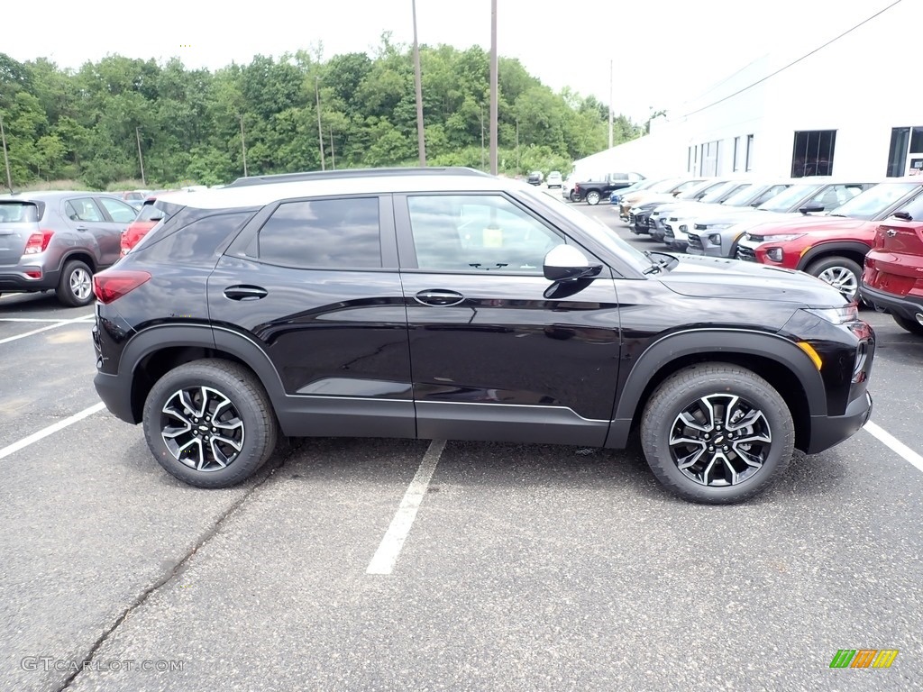 Mosaic Black Metallic 2021 Chevrolet TrailBlazer ACTIV AWD Exterior Photo #138269277