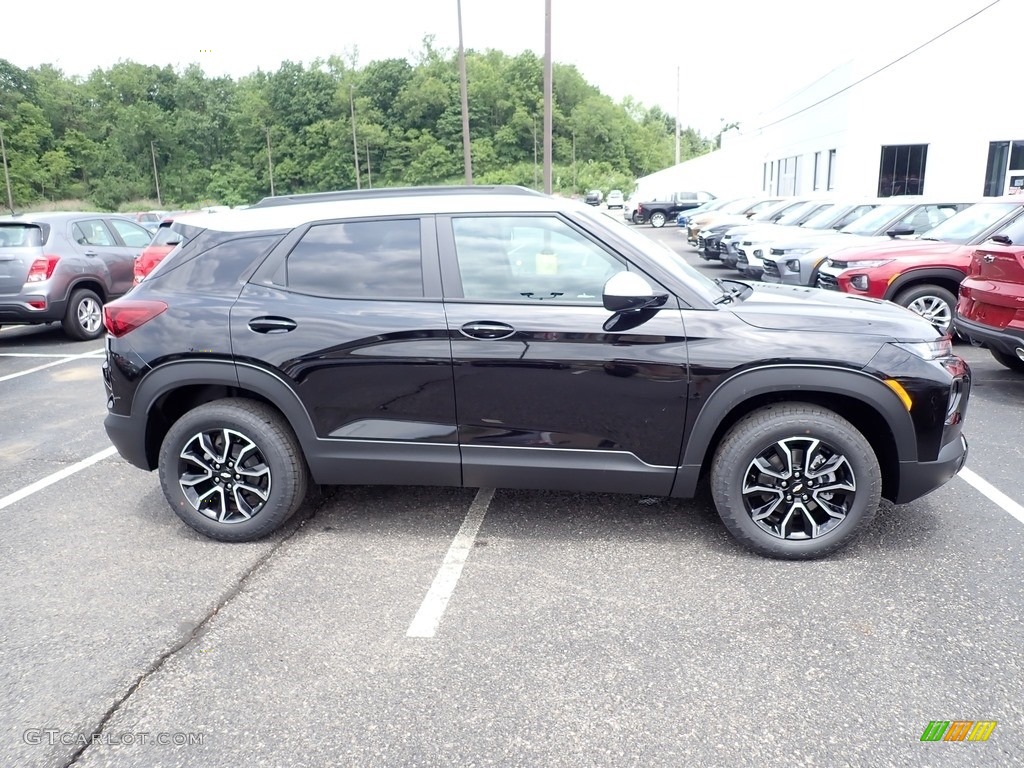 Mosaic Black Metallic 2021 Chevrolet Trailblazer ACTIV AWD Exterior Photo #138269277